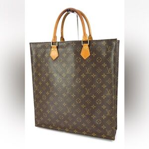 Louis Vuitton Monogram Brown Briefcase/Shopping Bag Unisex